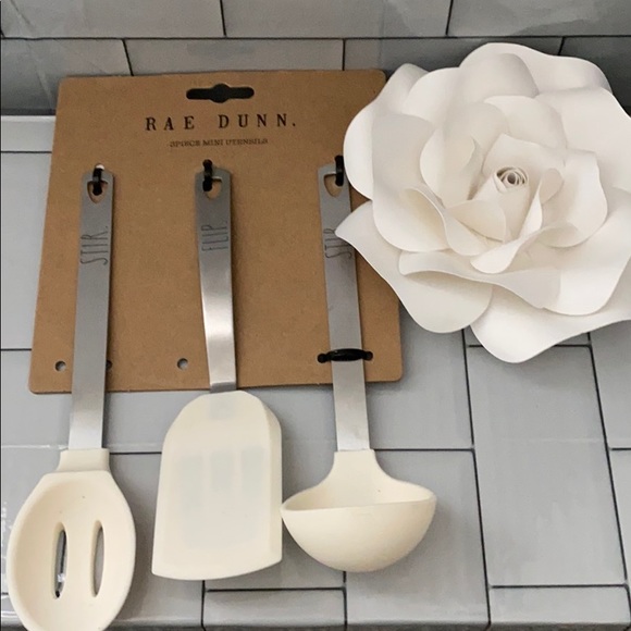Rae Dunn Other - Rae Dunn 3 Piece Mini Cooking Utensil Set